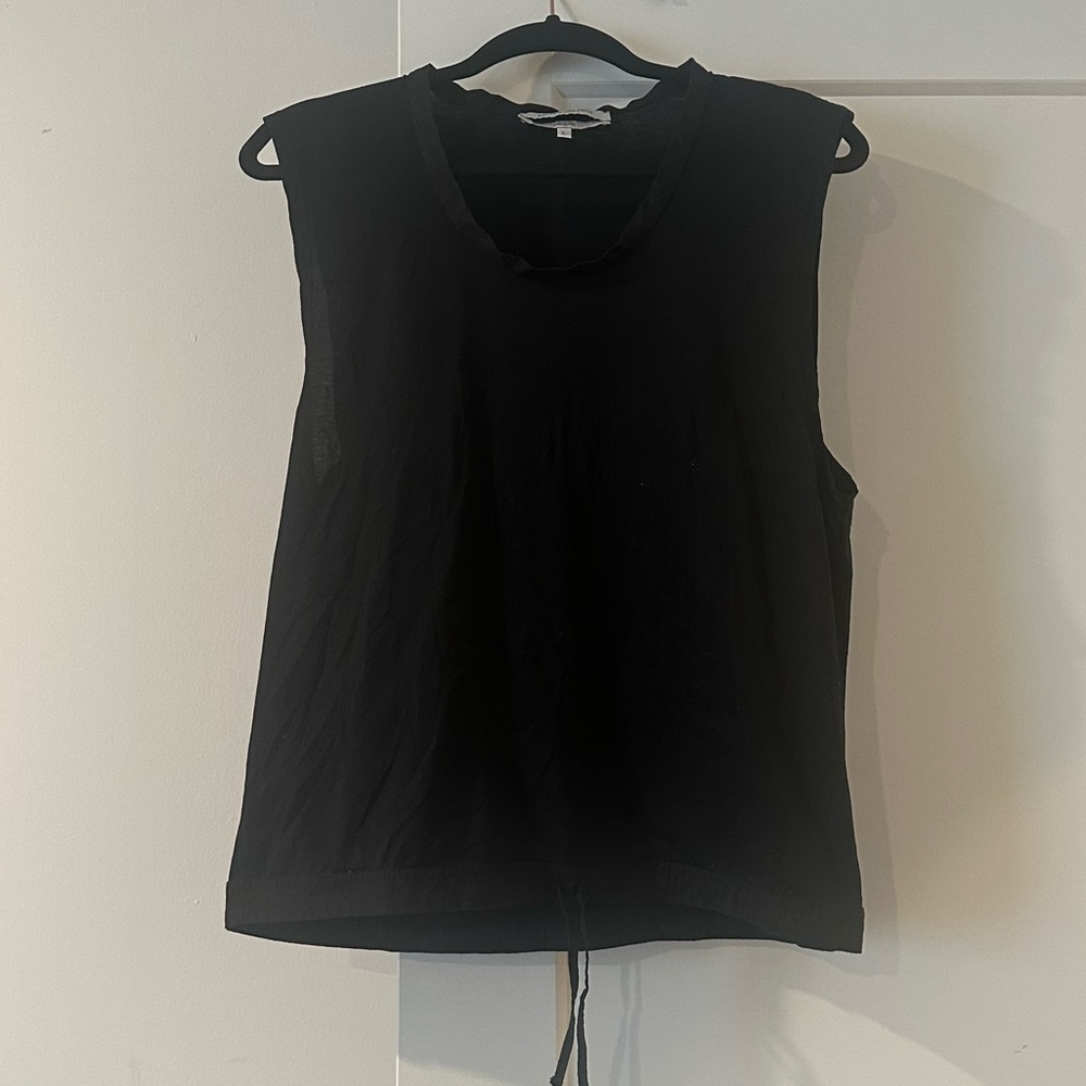 Yves Saint Laurent Black Sleeveless Top
